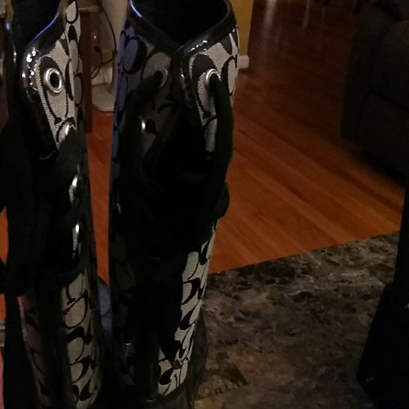 Coach knee high boots - Picture 2 of 3